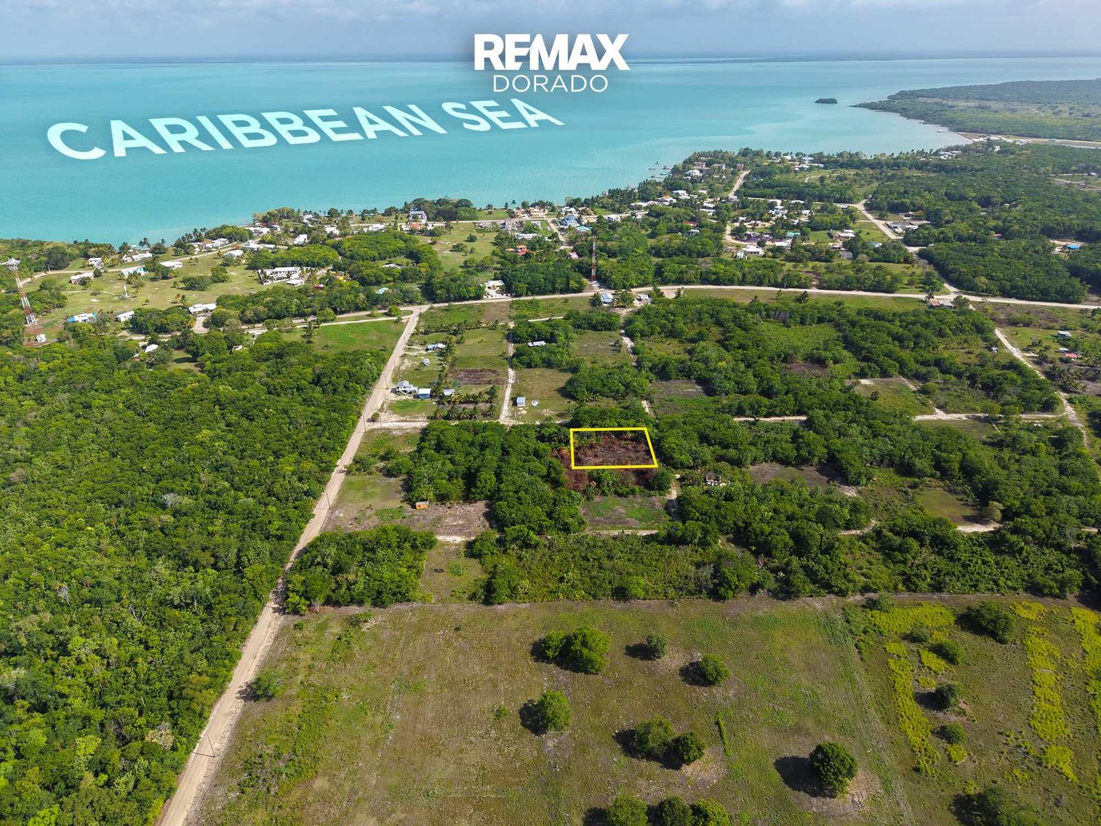Caribbean Sea Access Lot — Corozal Town, Consejo — photo 1