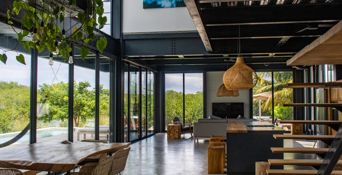 Casa B'alam, 4-bedroom waterfront home in Vista Cove, Placencia — photo 3