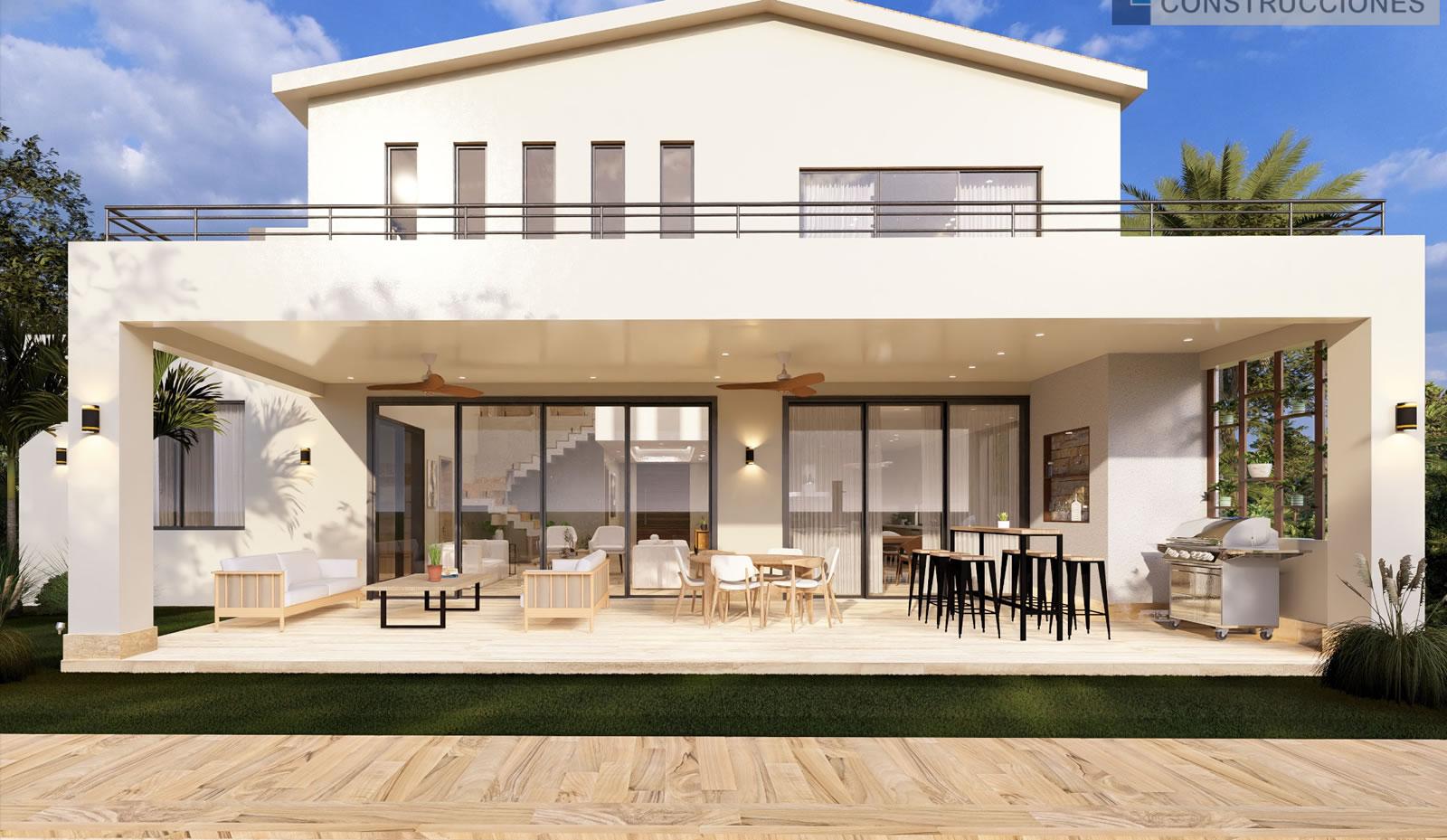New 4 Bedroom Villa for Sale, Punta Cana Village, Punta Cana, Dominican Republic — photo 2