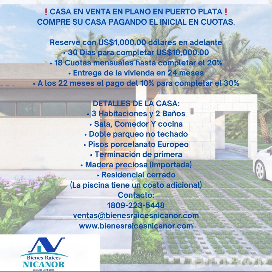 3 bedroom house for sale in San Felipe De Puerto Plata — photo 5
