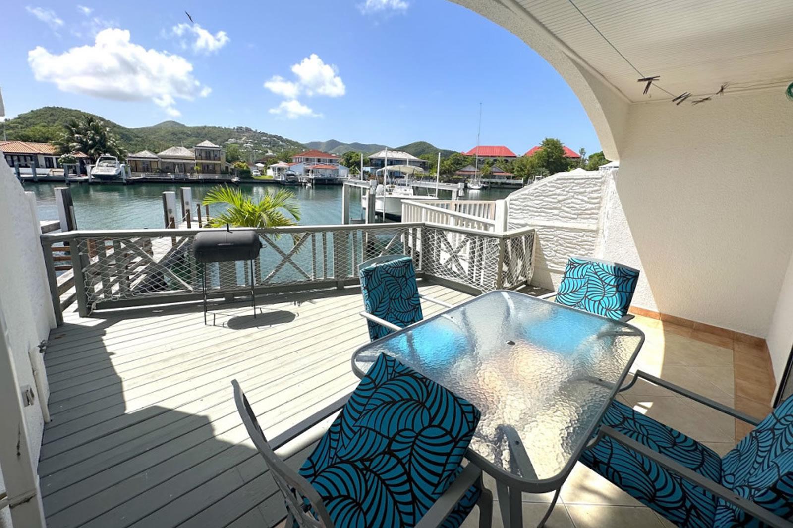2 Bedroom Waterfront Villa for Sale, South Finger, Jolly Harbour, Antigua — photo 2