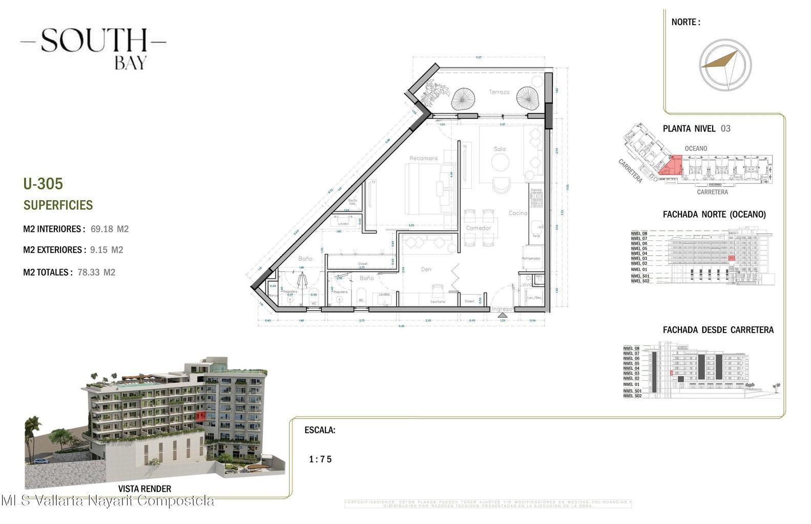 1-bedroom condo in South Bay, Puerto Vallarta — photo 3