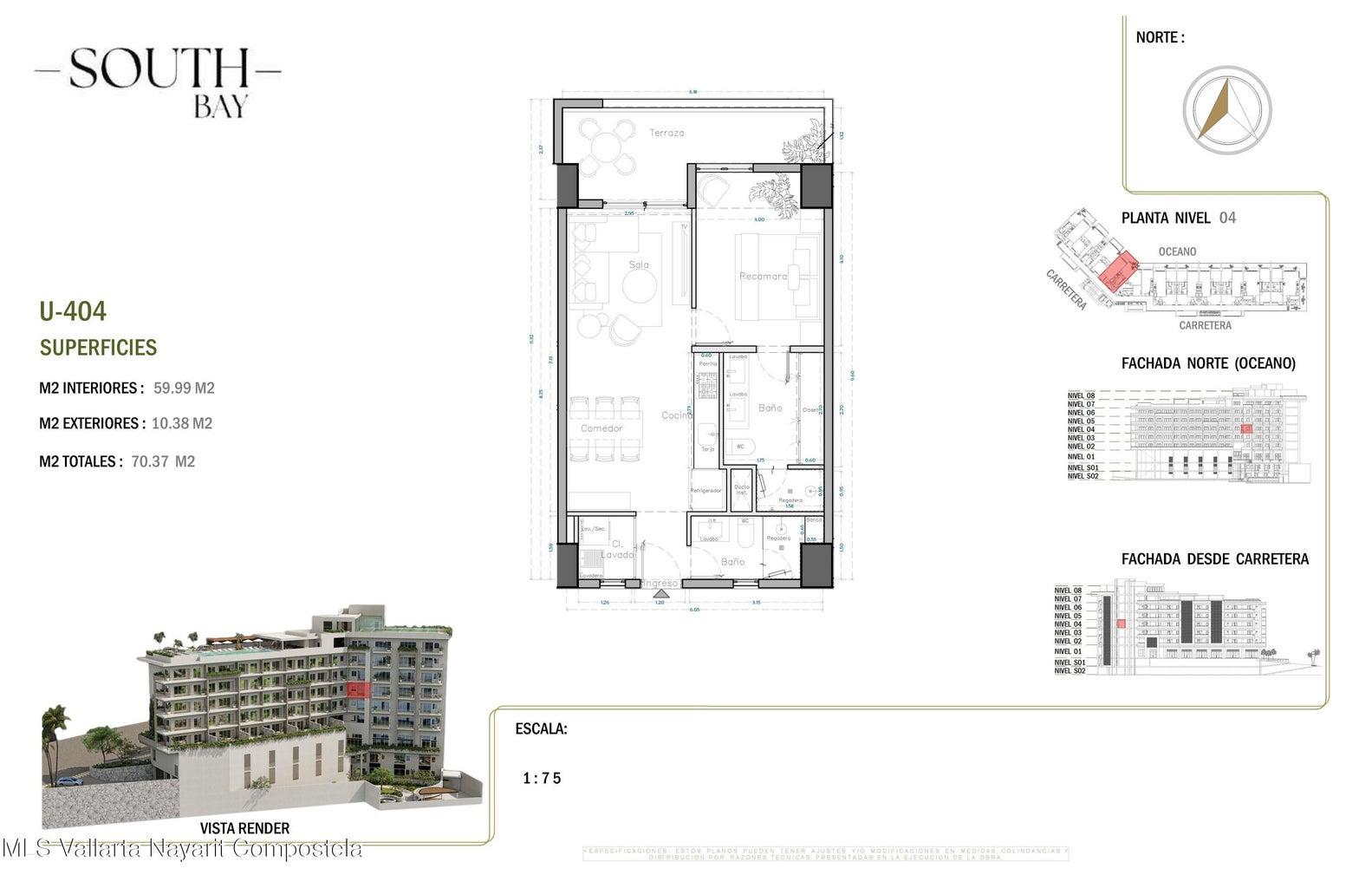 1-bedroom condo in South Bay, Puerto Vallarta — photo 2