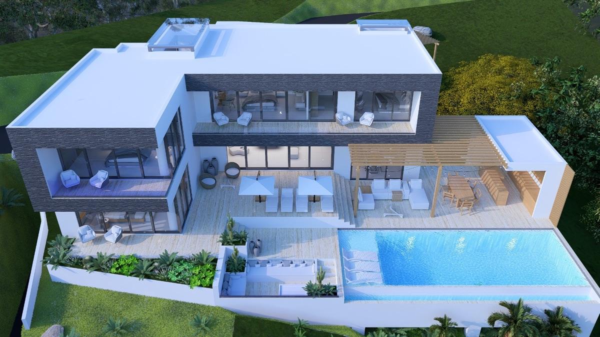 4 bedroom property for sale — Luxury Independent Ocean View Villa with Pool and Full Amenities in Secure Gated Community in Las Terrenas, North East Coast, DO. — photo 3