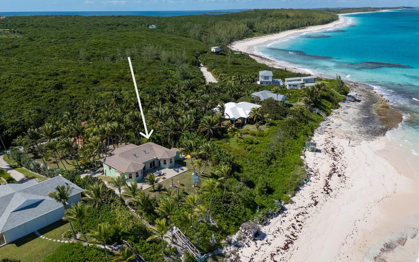 3 Bedroom Beachfront Home for Sale, Breeze Away Estates, Governor's Harbour, Eleuthera, Bahamas — photo 1