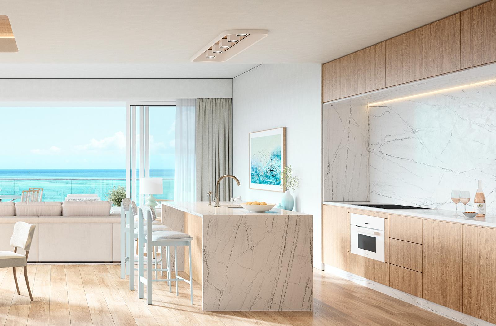 3-bedroom beachfront condo at The Point, Grace Bay — photo 5