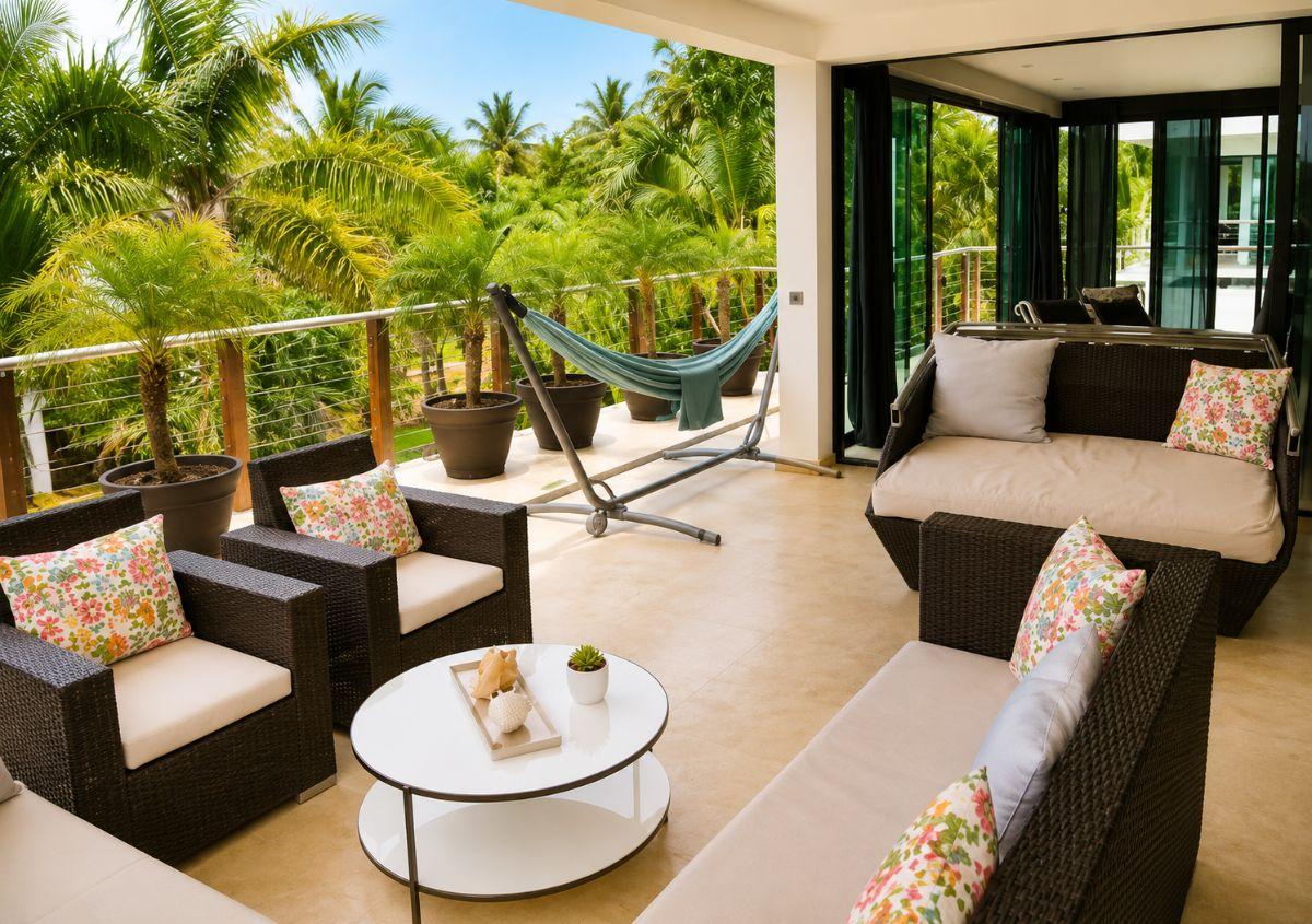 Exceptional 402 m² Duplex Penthouse with Private Rooftop - Steps from the Beach, Las Terrenas — photo 3