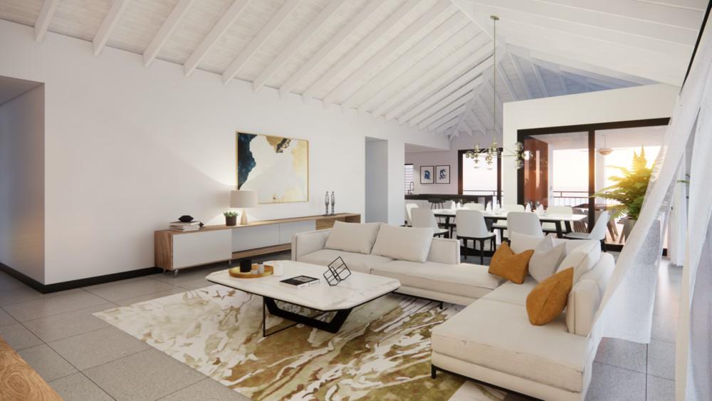 Cape Marie C11 - Gorgeous penthouse with sea view in gated resort — photo 4