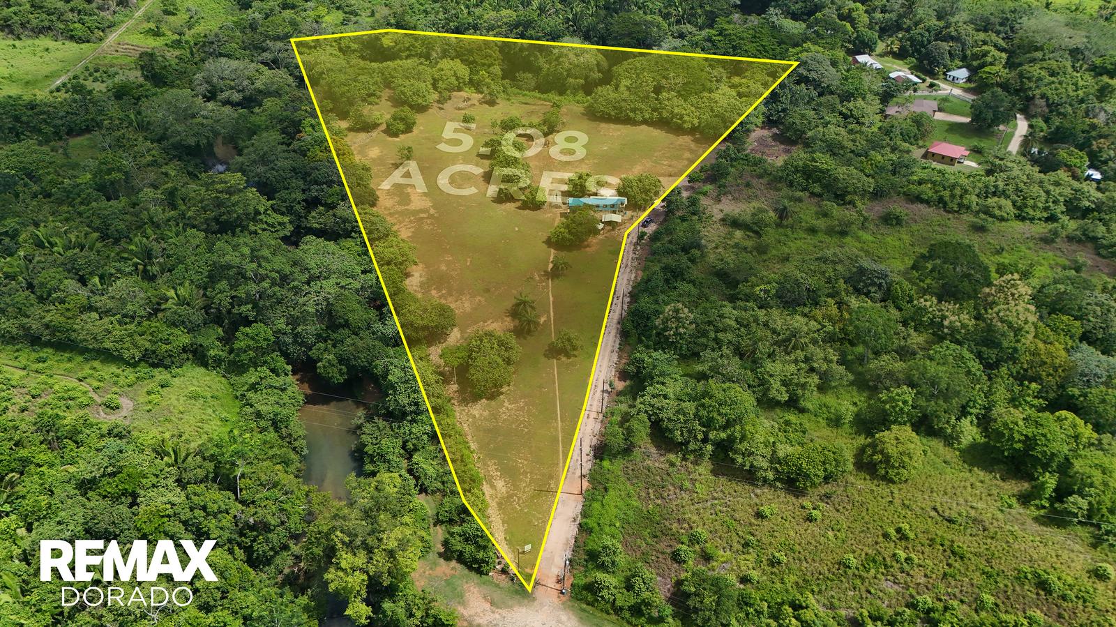 Riverfront Investment Opportunity — 5.08 Acres on Roaring Creek, Belmopan — photo 1