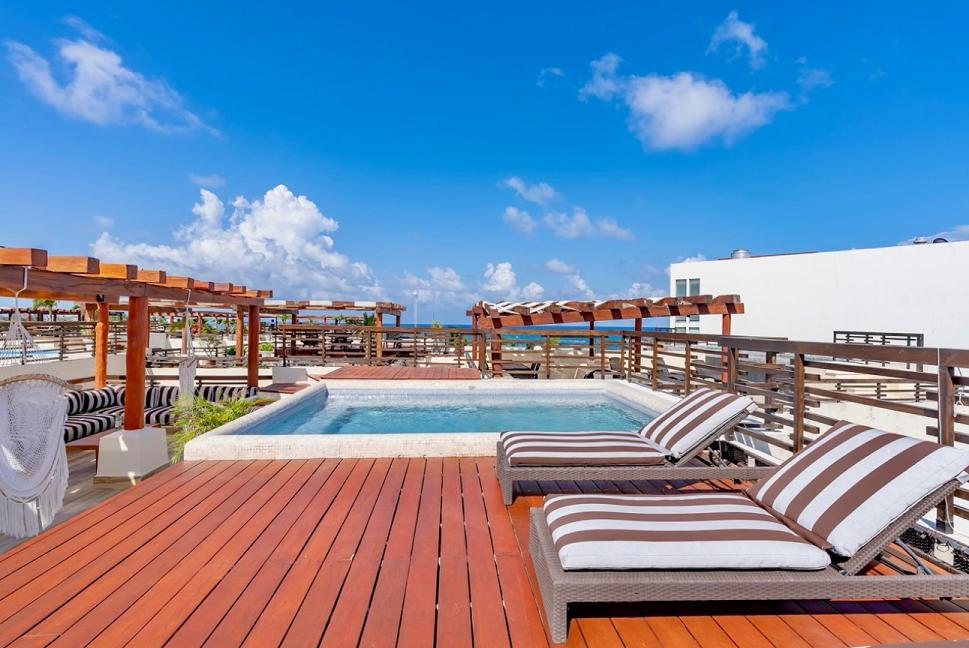 Aldea Thai 3BR Beachfront Penthouse at Mamita's Beach Club, Playa del Carmen — photo 4