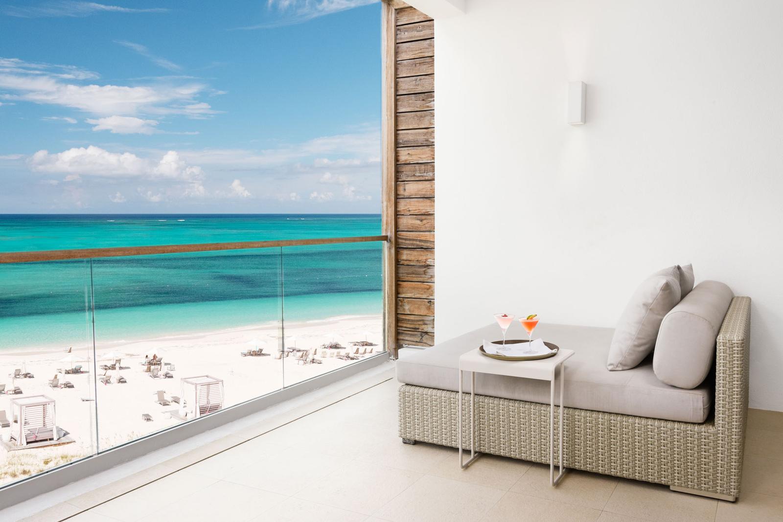 2-bedroom beachfront suite at Wymara Resort, Grace Bay — photo 4