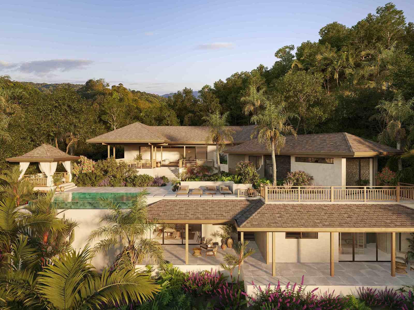 6 Bedroom Ocean-View Home for Sale in Uluwatu, El Tesoro, Tamarindo — photo 1