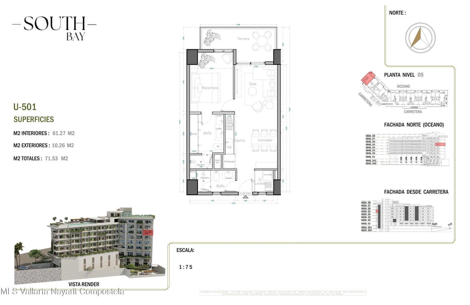1-bedroom condo in South Bay, Puerto Vallarta — photo 2