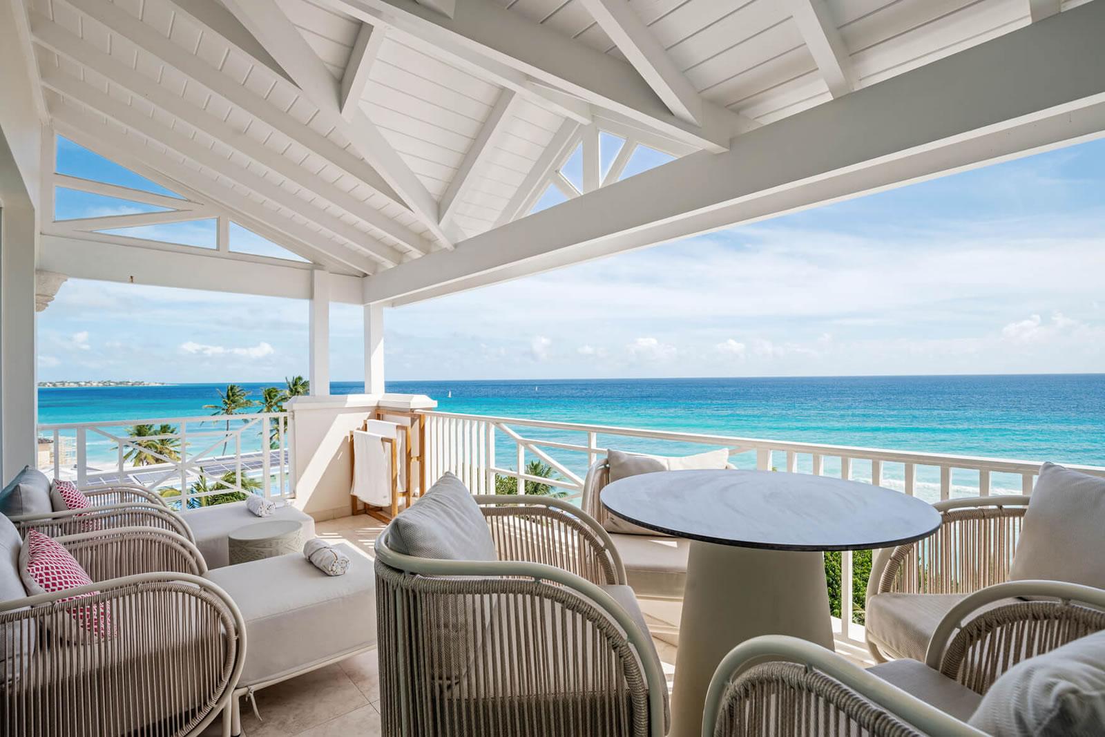 2-bedroom beachfront penthouse at O2 Beach Club & Spa, Christ Church — photo 1