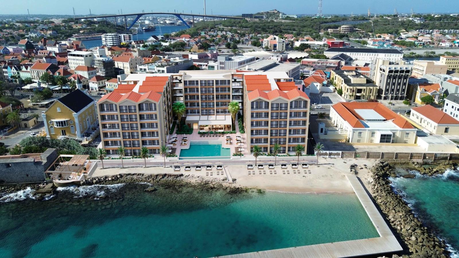 2-bedroom apartment in Punda, Curaçao with balcony — photo 1