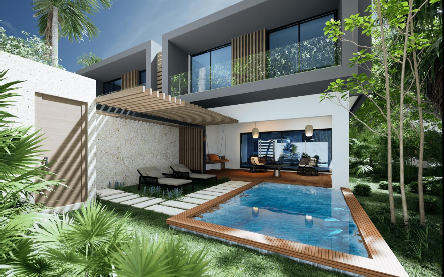 Id-2078 Three Bedroom Duplex Villa For Sale In Vista Cana — photo 4