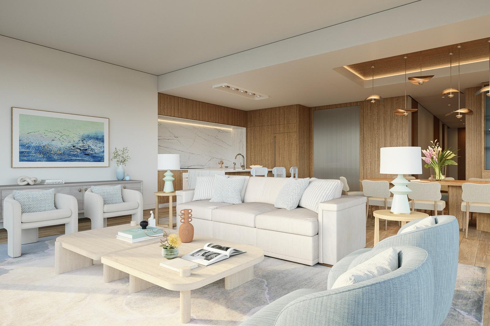 3-bedroom beachfront condo at The Point, Grace Bay — photo 1