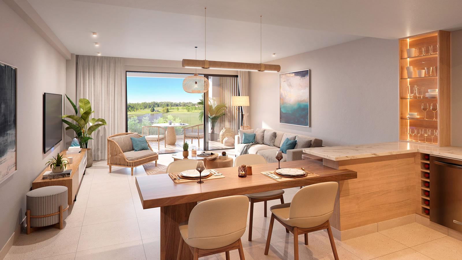 3-bedroom condo in Caicu, Coral Golf Resort, Bavaro, Punta Cana — photo 3